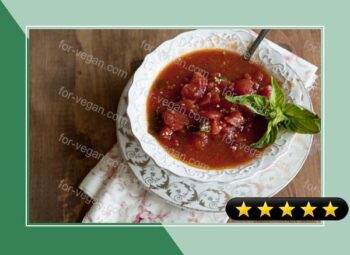 Chef's Tomato Basil Soup recipe