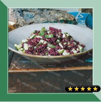 Persian Cucumber and Purple Rice Salad recipe
