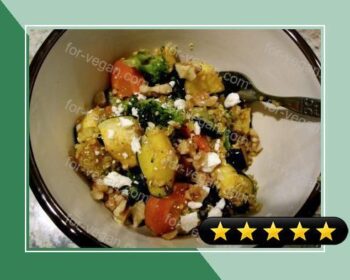 Acorn Squash Quinoa with Roasted Vegetables recipe