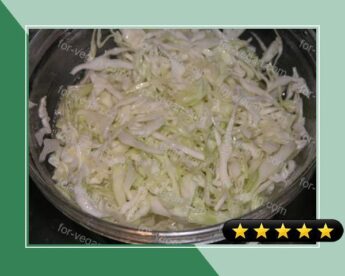 North Croatian Simple White Cabbage Salad recipe