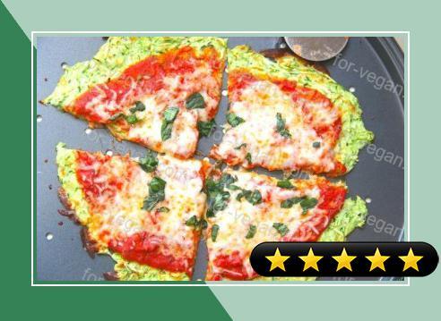 Skinny Zucchini Pizza Crust recipe