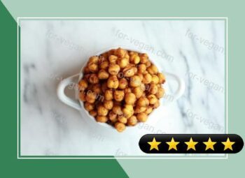Chipotle Roasted Chickpeas recipe