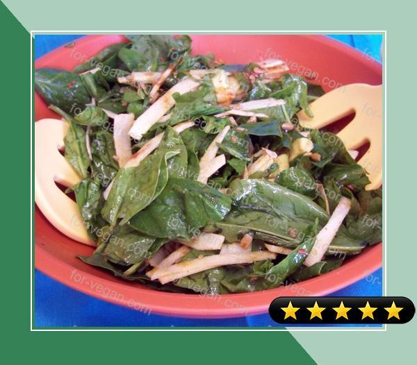 Spinach Salad With Chili Lime Dressing recipe