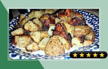 Garlic & Seasalt Grilled Potatoes recipe
