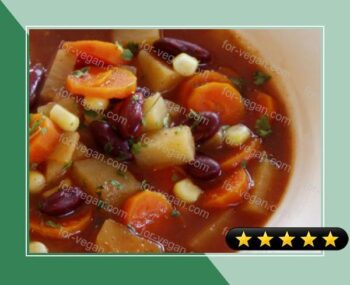 Kidney Bean-Vegetable Soup recipe