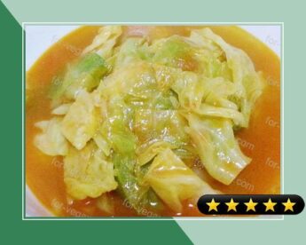 Curry cabbage recipe