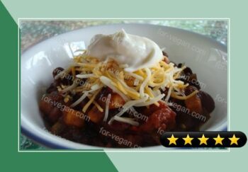Sweet Potato Black Bean Chili recipe