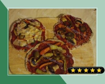 Fast and Easy Wholegrain Pizza - Vegetarian, Vegan recipe