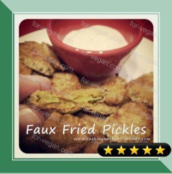 Faux Fried Pickles recipe