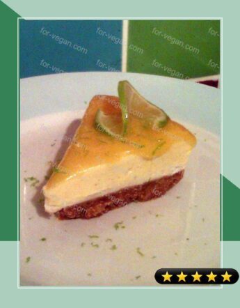 Vickys Unbaked Mango & Lime Cheesecake with Raw Vegan Option recipe
