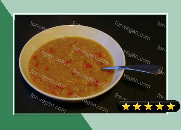 Indian Spiced Lentil Soup recipe