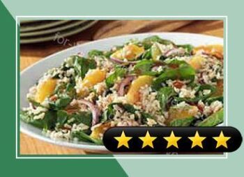 Citrus Spinach & Rice Salad recipe