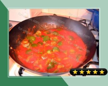 Green Pepper and Tomato Curry recipe
