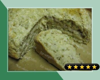 Garlic Zucchini Damper Bread recipe