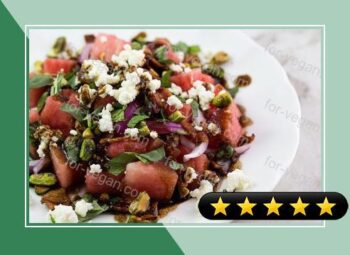 Watermelon Pistachio Salad recipe