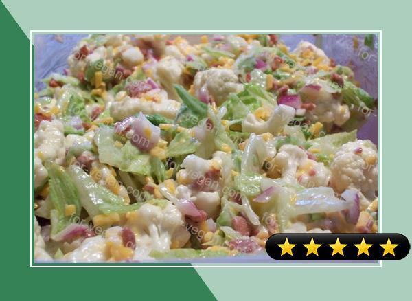 Tangy Cauliflower Salad recipe