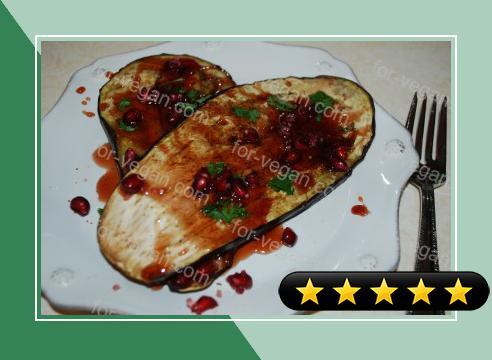 Pomegranate Eggplant recipe