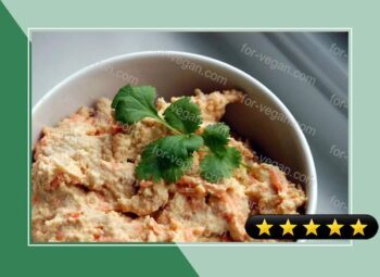Humous and Carrot Dip recipe