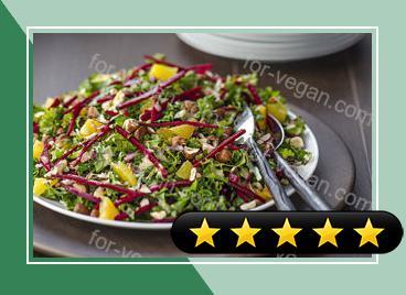 Kale Salad with Beets, Oranges & Hazelnuts recipe
