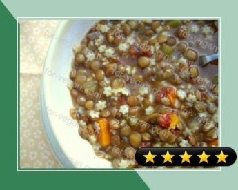 Vegetable-Lentil Soup recipe