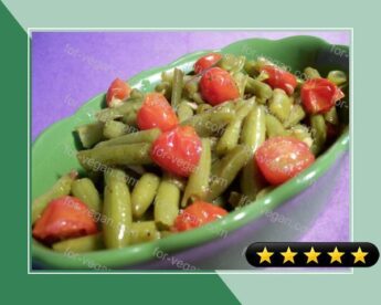 Sauteed Green Beans and Cherry Tomatoes recipe