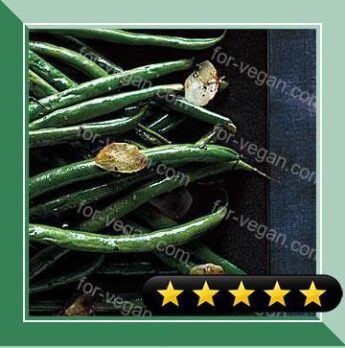 Garlic Haricots Verts recipe