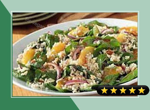 Citrus, Spinach & Rice Salad recipe