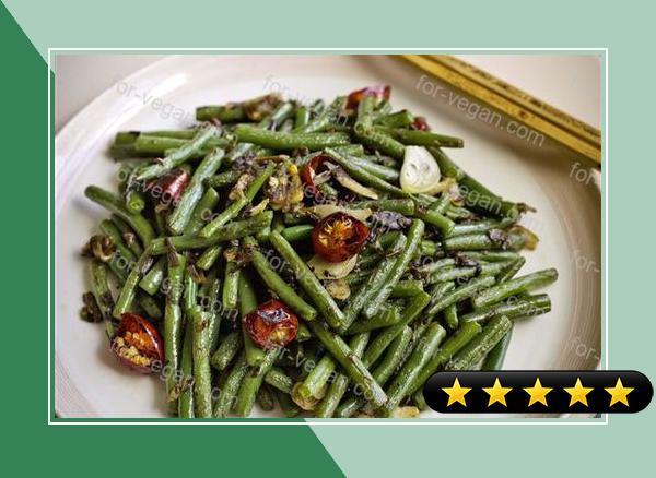 Sichuanese 'Dry-Fried' Green Beans Recipe recipe