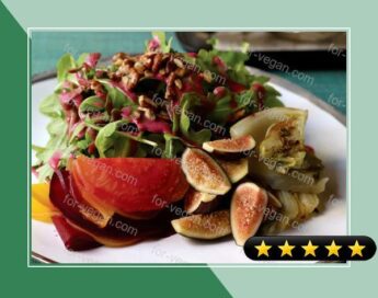 Beet, Fennel and Fig Salad With Cranberry-Sage Dressing recipe