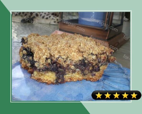 Blueberry Oat Squares recipe