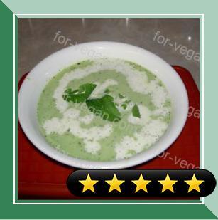 Green Pea and Mint Soup recipe