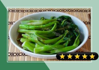 Chinese Broccoli (Gai Lan) Salad recipe