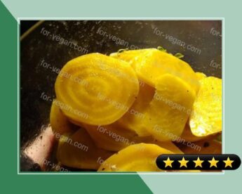 Yellow Beets With Orange Juice and Sherry Vinegar recipe