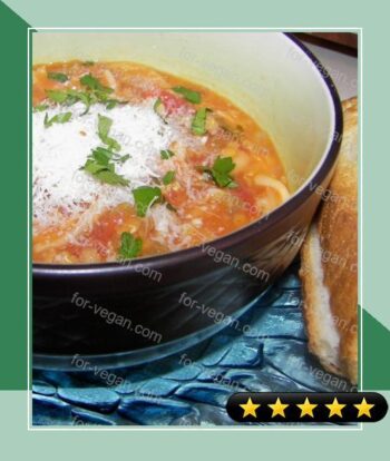 Pasta, Tomato and Lentil Soup recipe