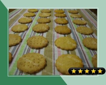 Oil-free Crispy Okara Cookies recipe