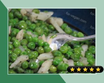 Quick and Easy Peas & Water Chestnuts recipe