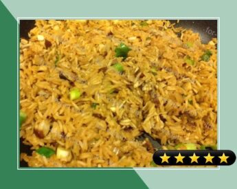Mushroom and Lavender Rice Pilaf (Vegan) recipe