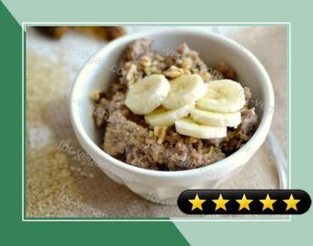 Healthy Crockpot Banana Bread Quinoa recipe