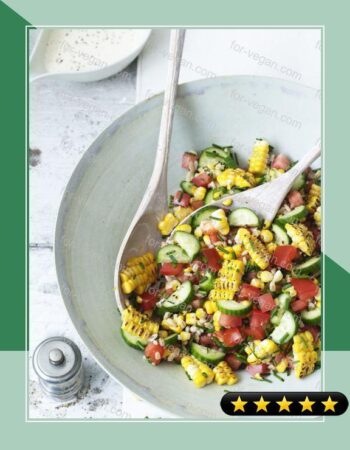 Tomato, Corn, and Barley Salad recipe