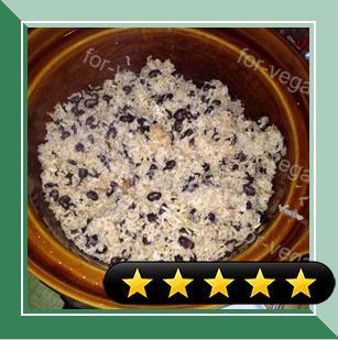 Coconut Rice with Black Beans recipe