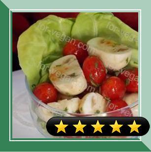 Tomato and Mushroom Salad recipe