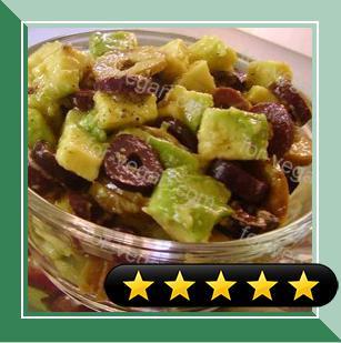 Avocado Olive Salad recipe