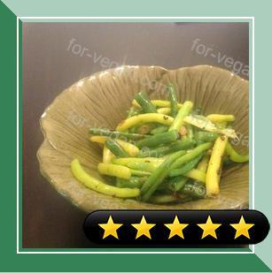 Spicy Indian (Gujarati) Green Beans recipe