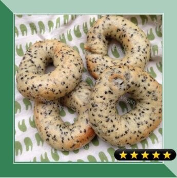Sesame Bagels with Rice Flour recipe