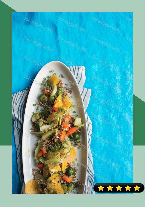 Vegetables with Farro recipe