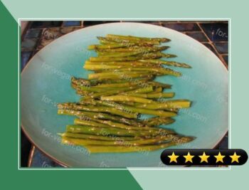 Seasoned Grilled Asparagus recipe