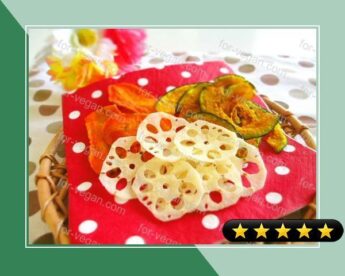 Non-Fried Vegetable Chips in the Microwave recipe