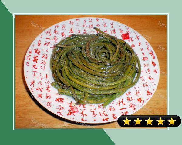Chinese Peppered Green Beans recipe