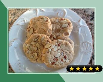 Triple Almond Cookies (Vegan) recipe