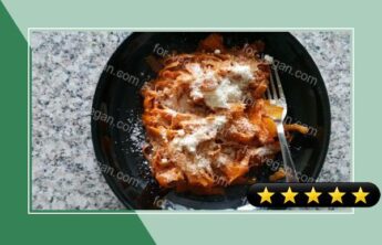 Healthy Carrot / Zucchini "Pasta" recipe